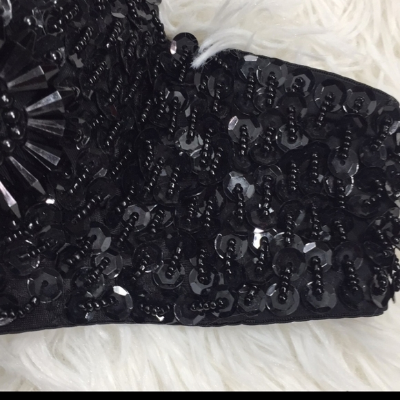 Black BEADED Madonna...Selena BRA!!!  AMAZING!!!! - Picture 15 of 15